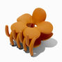 Orange Flower Hair Claw,
