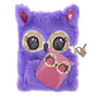 Journal intime en peluche Olivia la chouette,