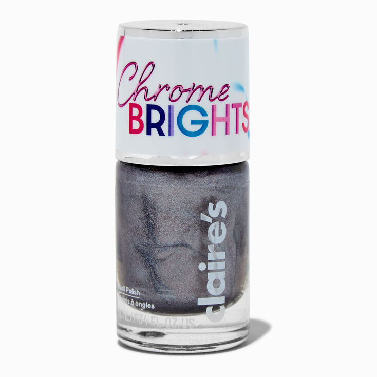 Chrome Brights Single Nail Polish - Silver,