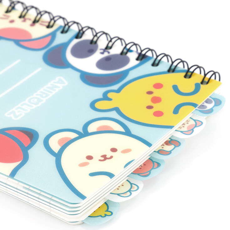 Anirollz&trade; Tab Notebook - Blue,
