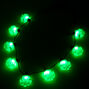 St. Patrick&#39;s Day Shamrock Light-Up Necklace,