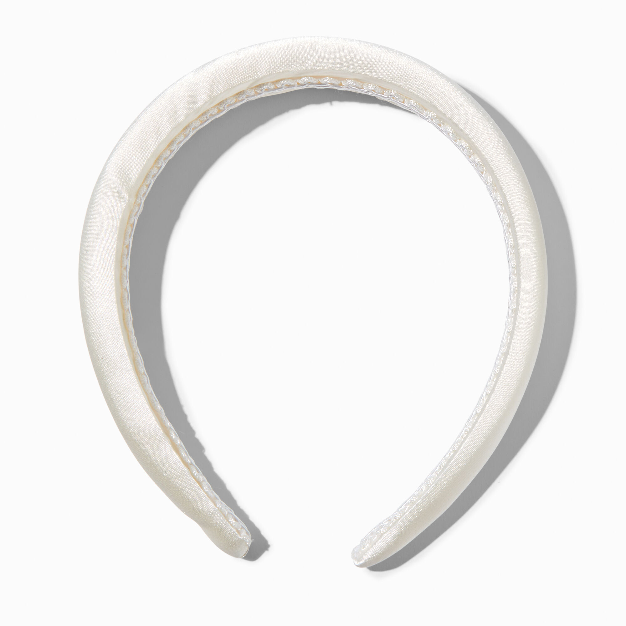 View Claires Satin Headband Ivory information