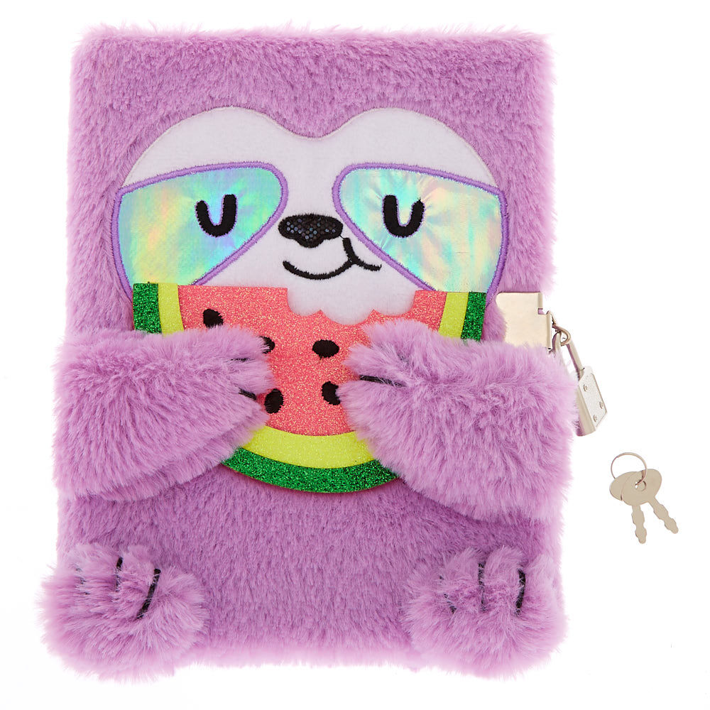 purple sloth plush