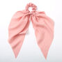 Small Hair Scrunchie Scarf - Blush Pink,