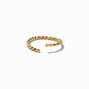 C LUXE by Claire&#39;s 18k Yellow Gold Plated Twisted Toe Ring,