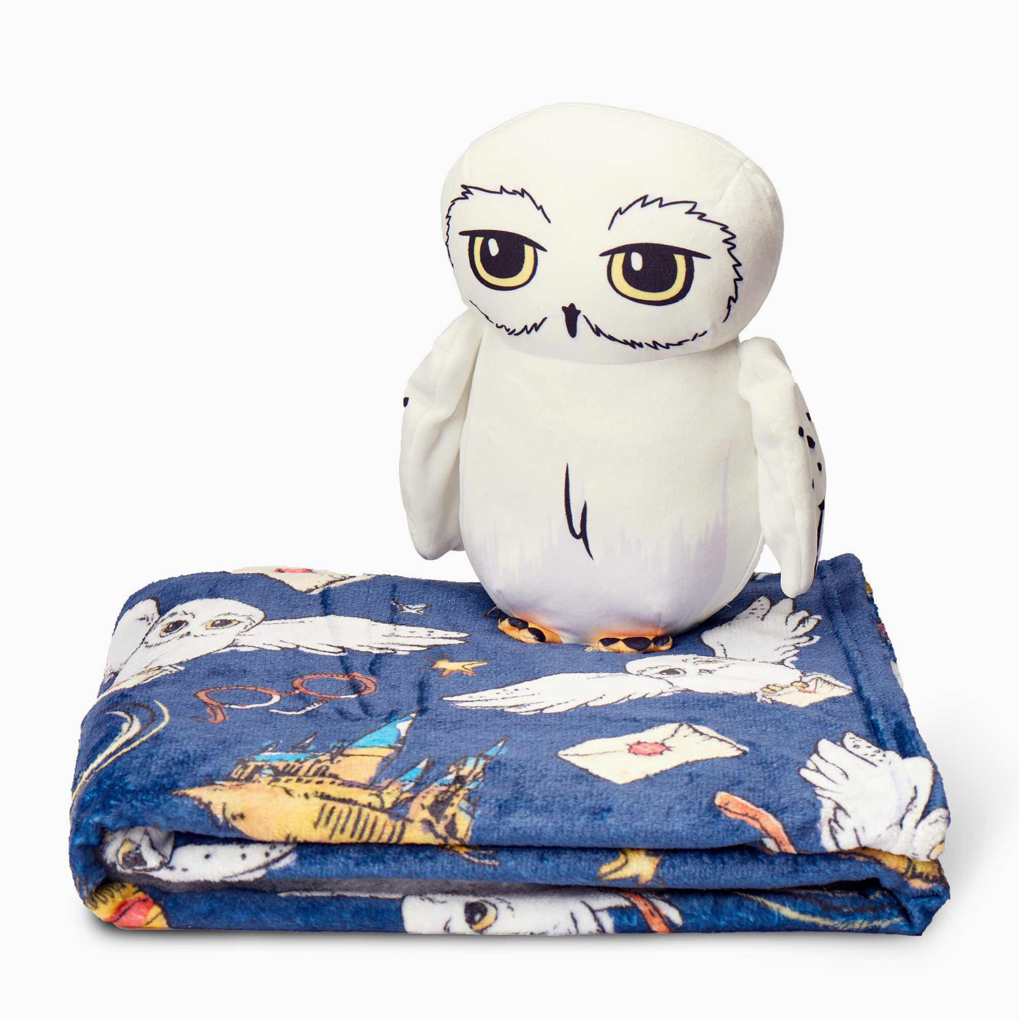Harry Potter Hedwig Hugger Pillow Silk Touch Blanket Set ds Claire s US