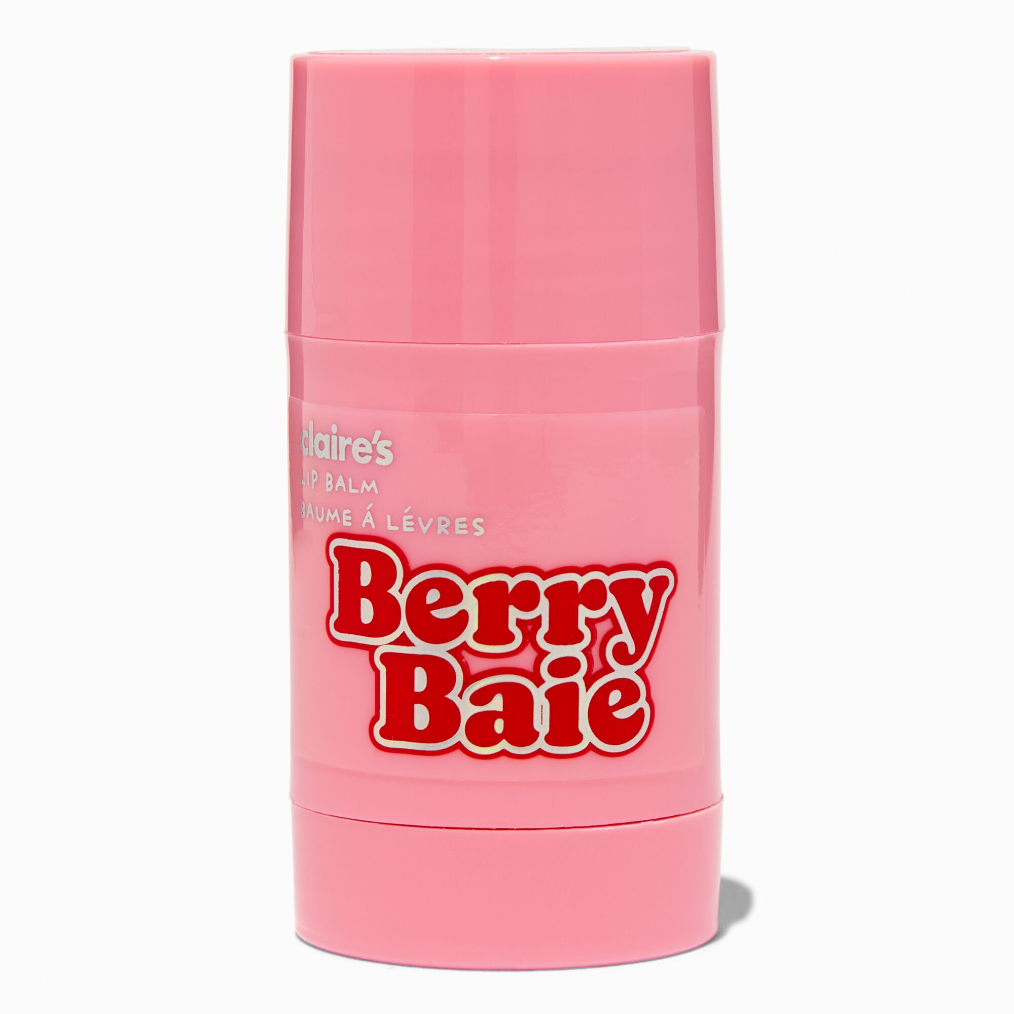 Baume à lèvres torsadé parfum fraise,