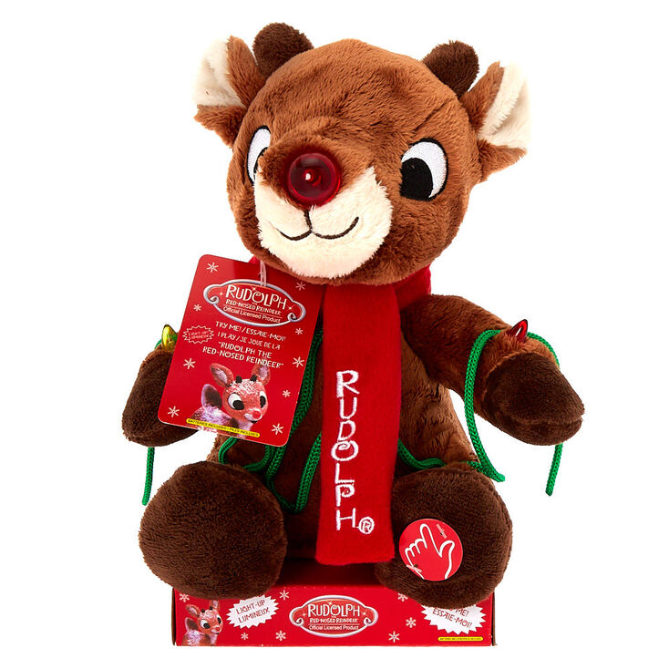 Rudolph The Red Nosed Reindeer Singing Dancing Plush Toy