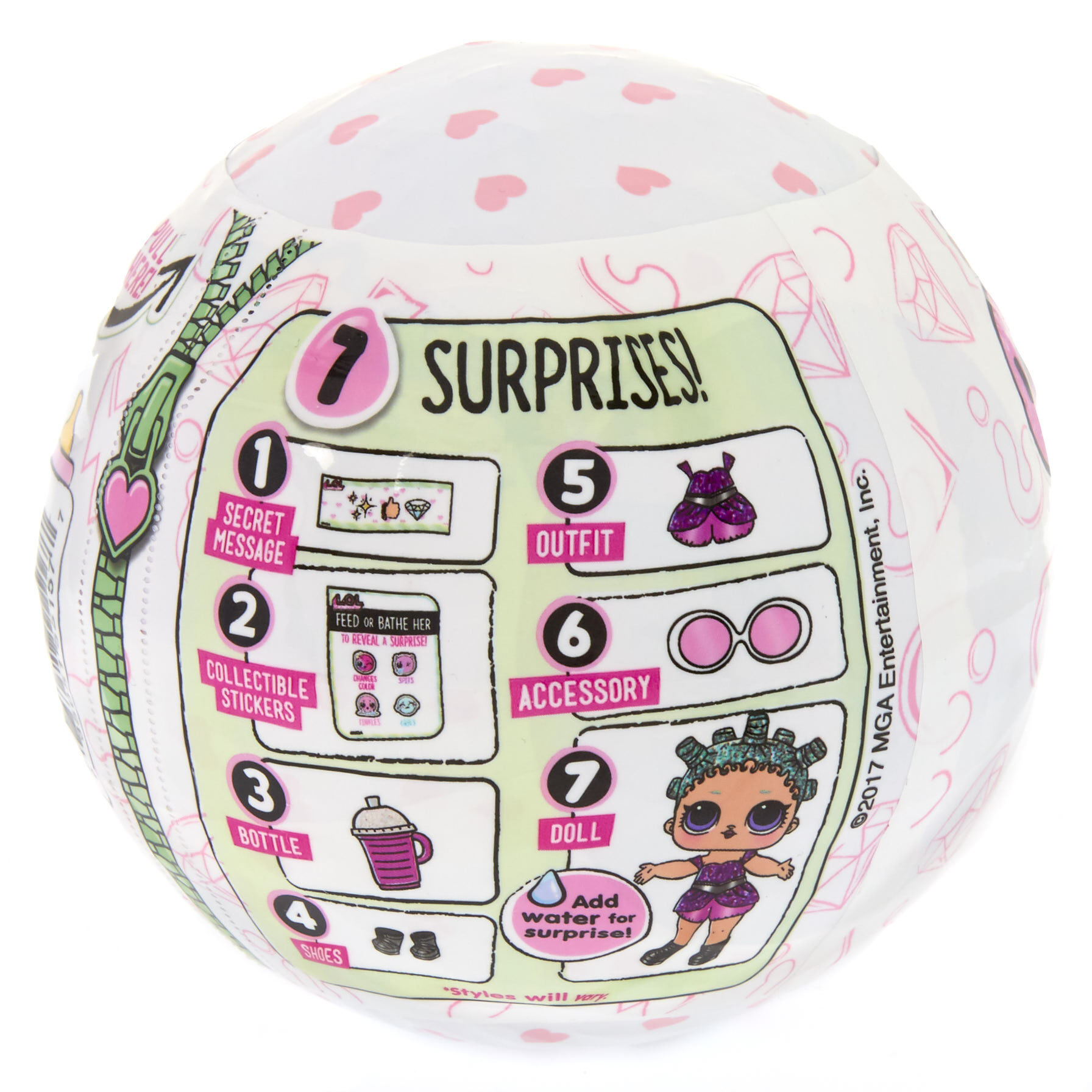 lol doll surprise glitter series