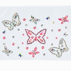 Lot de strass pour le corps papillon,