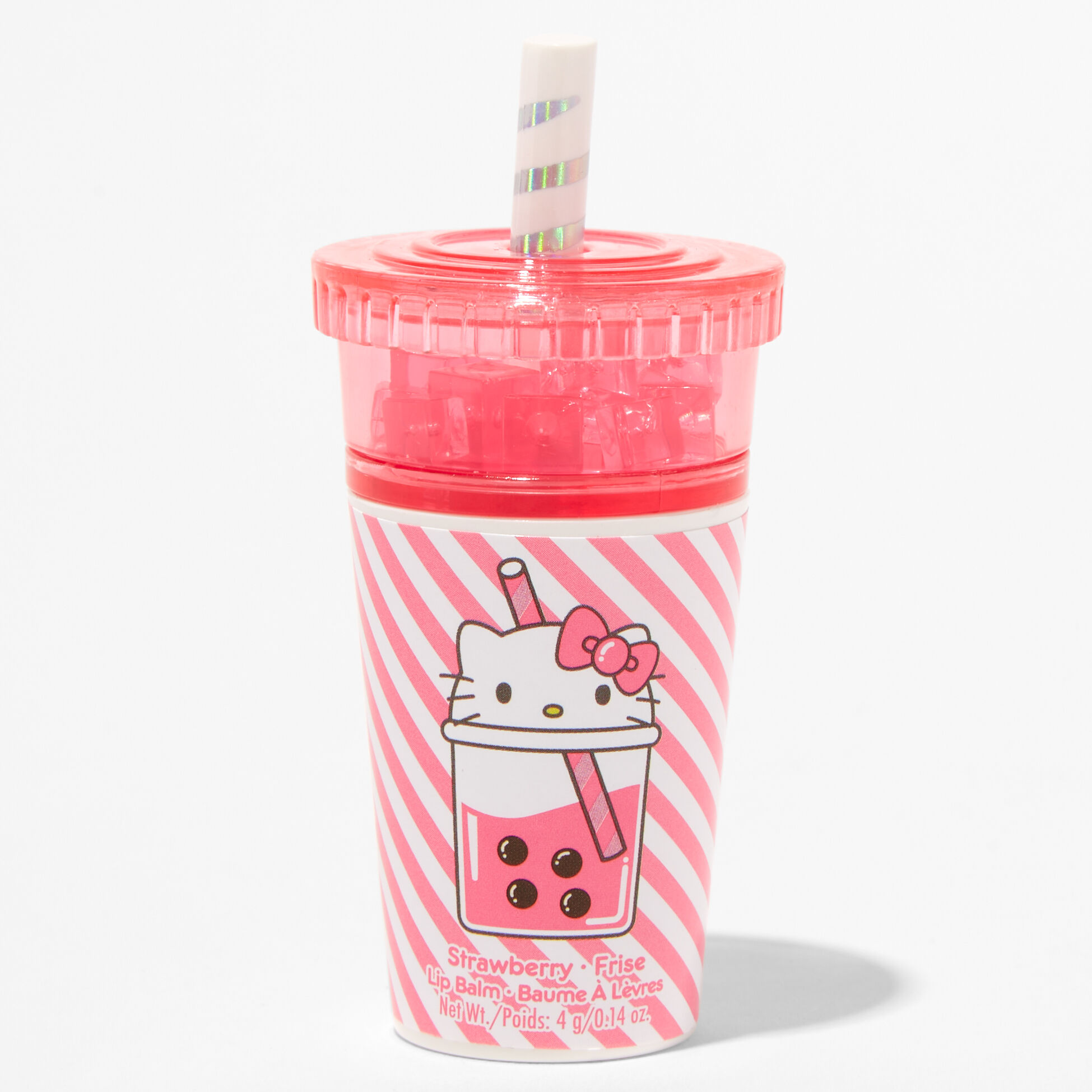 Hello Kitty® And Friends Boba Tea Lip Balm - Strawberry,