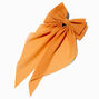 Peach Long Tail Hair Bow Clip,
