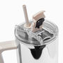 Silver Chrome Stainless Steel Handled Tumbler,