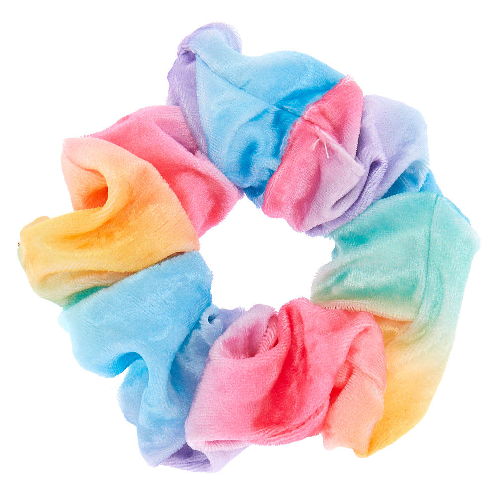 Rainbow scrunchie sale