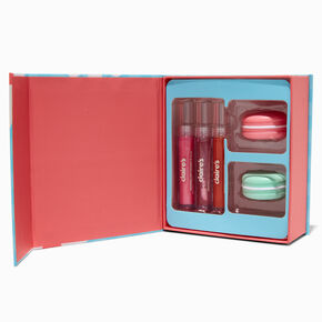 Blue Daisy Mini Book Lip Gloss Set,