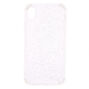 Coque de portable transparente avec paillettes holographiques - Compatible avec iPhone&reg; XR,