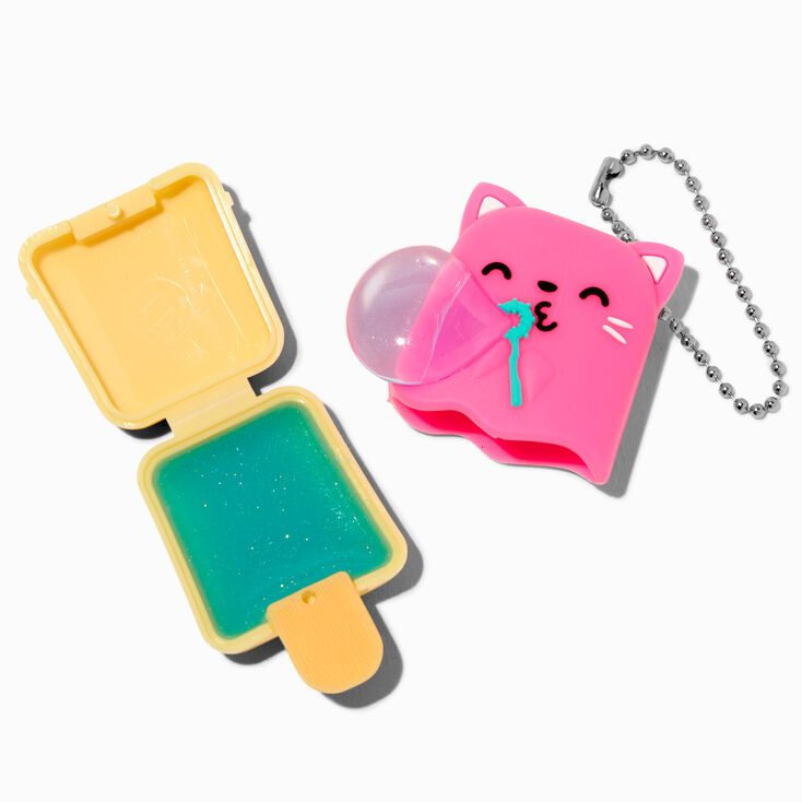 Pucker Pops&reg; Bubble Cat Lip Gloss - Blue Raspberry,