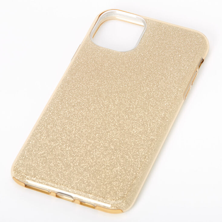 Gold Glitter Protective Phone Case Fits Iphone 11 Pro Max Claire S Us