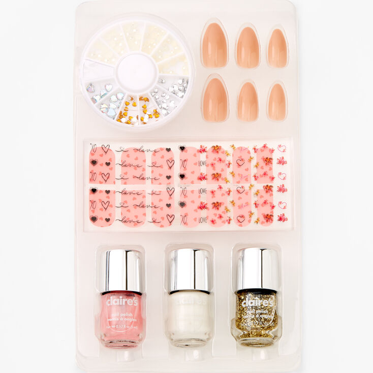 Romantic Mega Nail Kit - Pink,