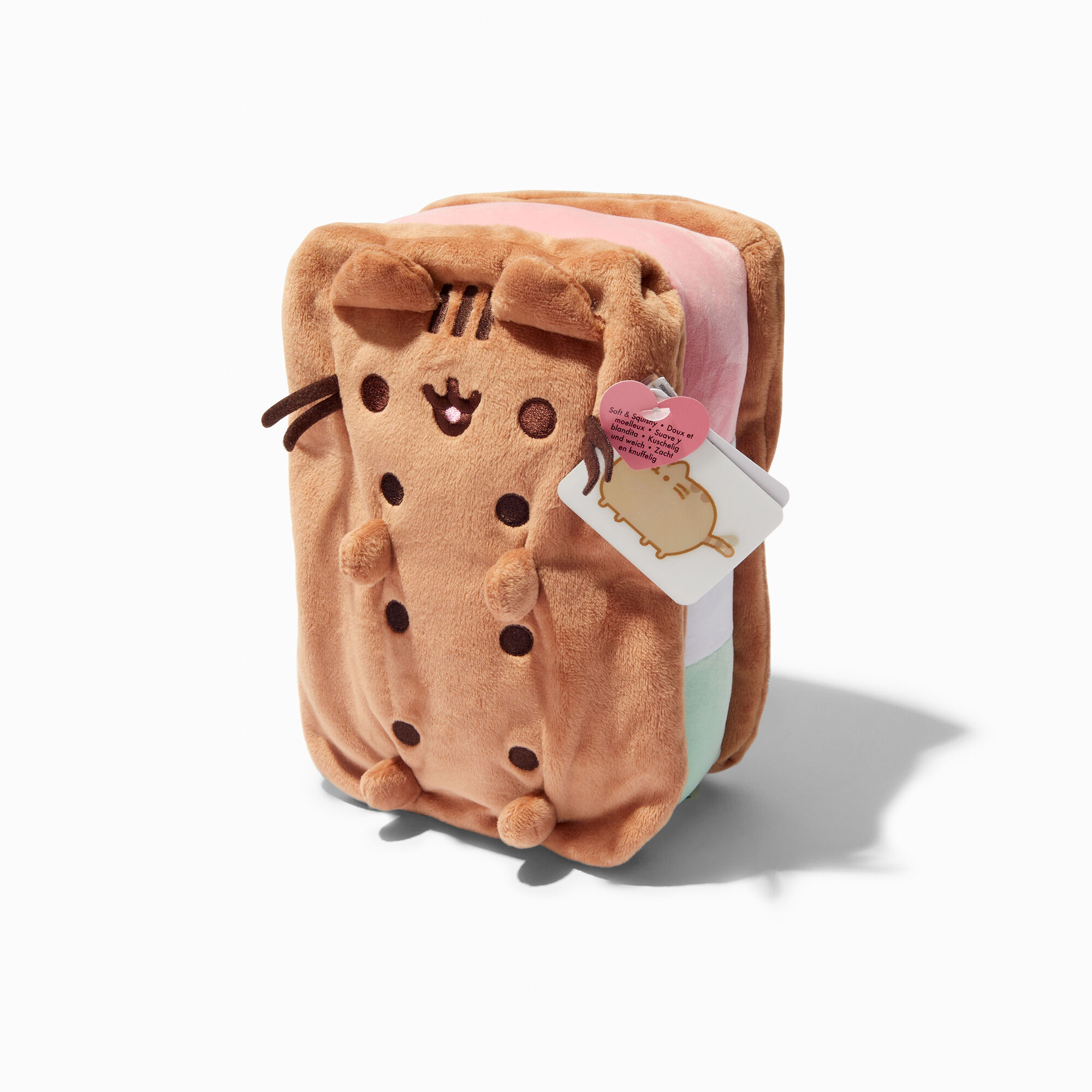 View Claires Pusheen 9 Ice Cream Sandwich Soft Toy information