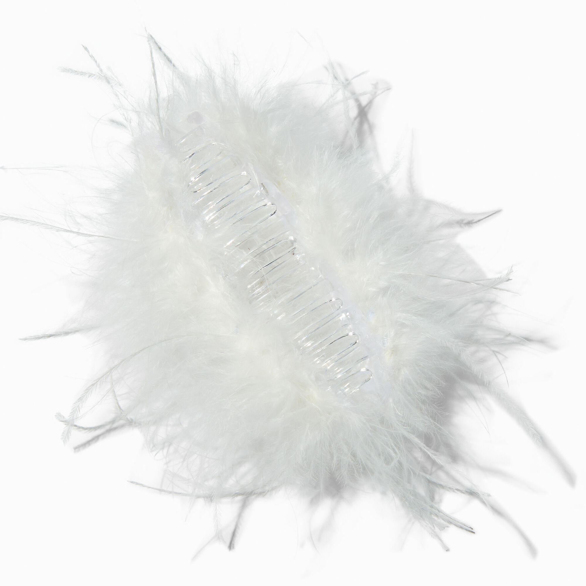 White hair feathers deals