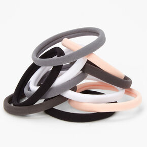 Ballet Rolled Hair Ties - Neutrals, 10 Pack,