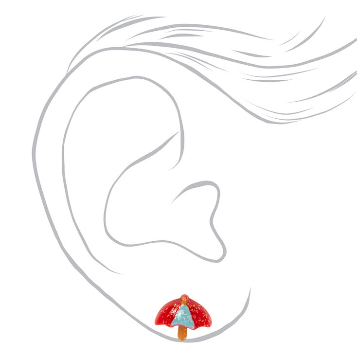 Beach Mix Stud Earrings - 20 Pack,