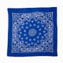 Paisley Bandana Headwrap - Royal Blue,