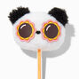 Fuzzy Sunglasses Panda Pom Pom Pen,