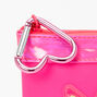 Pink Crown Shaker Mini Keychain Wristlet,