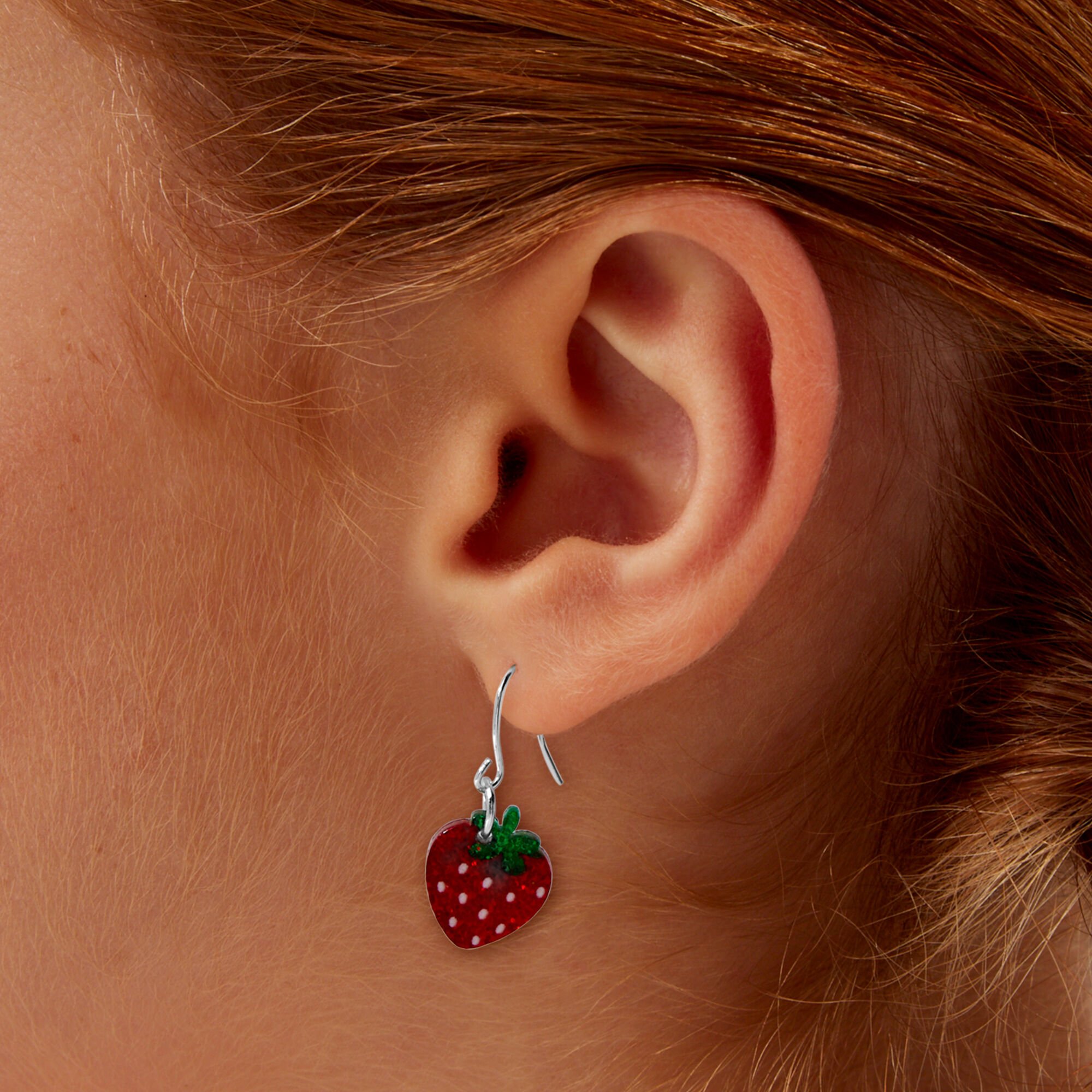 Acrylic Fruit 0.5" Drop Earrings - 3 Pack,