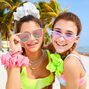 Giant Hair Scrunchie - Neon Pink,