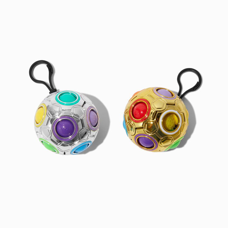 Porte-cl&eacute;s en exclusivit&eacute; chez Claire&rsquo;s puzzle pop m&eacute;tallique Claire&#39;s - Les mod&egrave;les peuvent varier,
