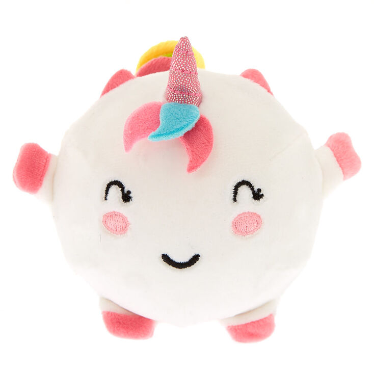 Peluche anti-stress Miss Glitter la licorne du Club Claire's