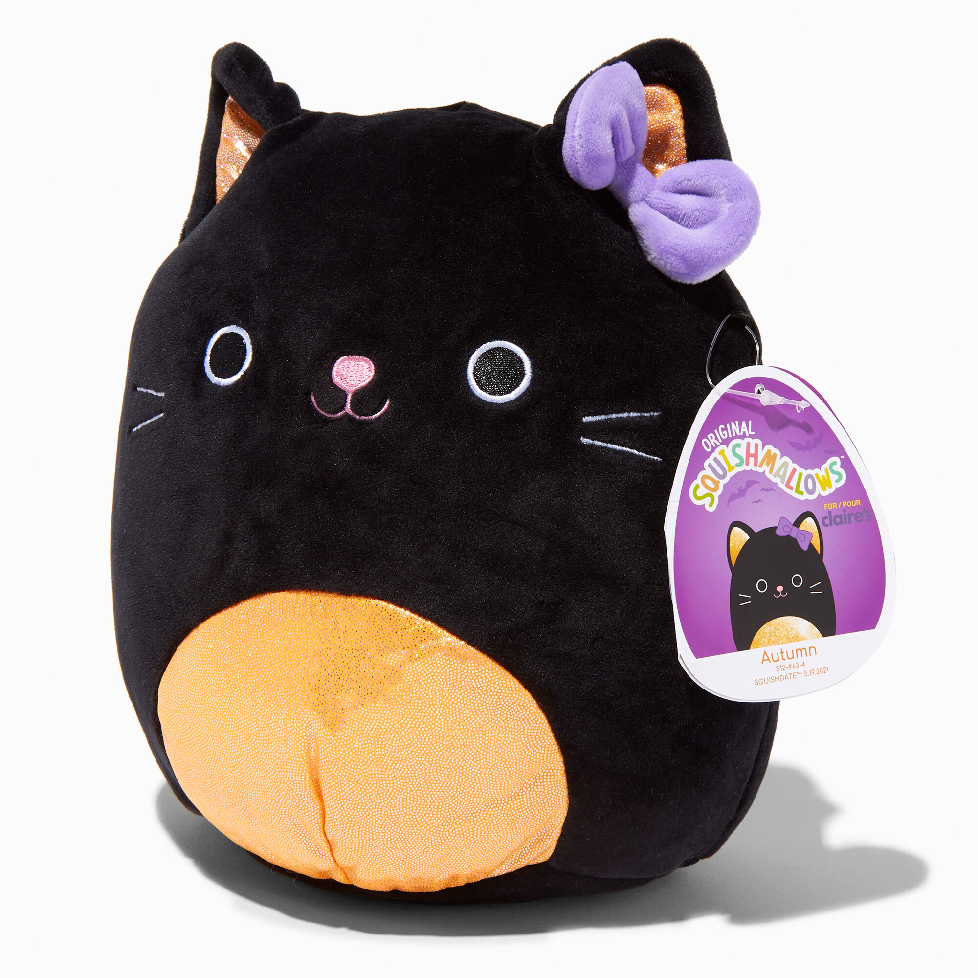 Plush Black Cat Hello Kitty Handbag