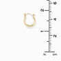 18K Gold Plated 16MM Hoop Earrings,