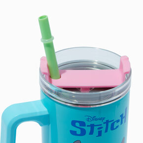 Disney Stitch Claire&#39;s Exclusive Summer Stainless Steel Handled Tumbler,