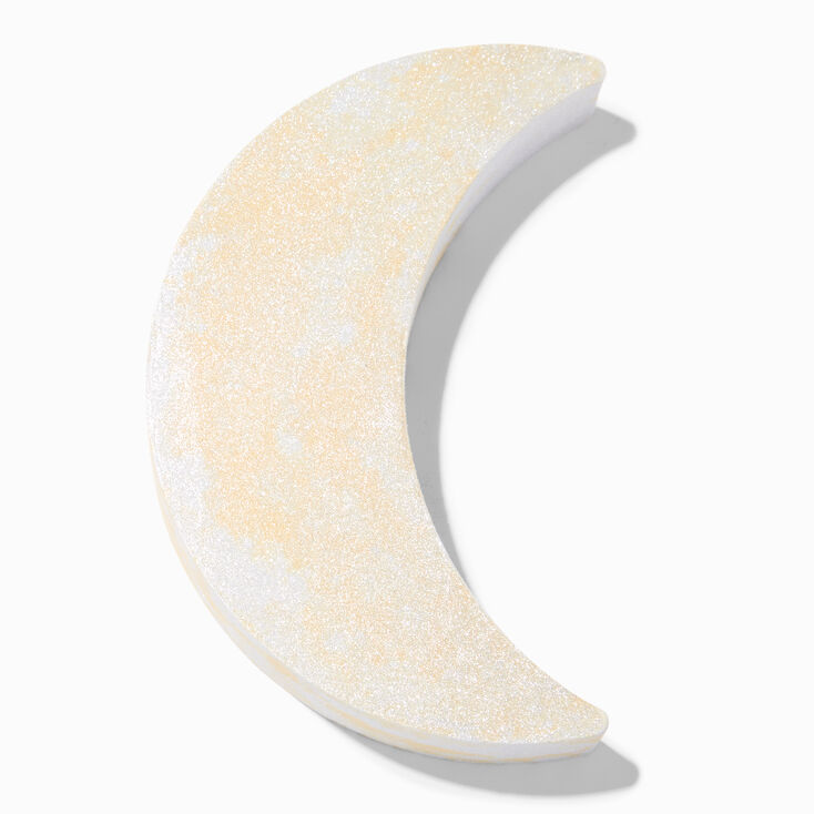 Gold &amp; Silver Crescent Moon Bath Bomb - Vanilla,