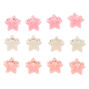 Claire&#39;s Club Glitter Star Hair Claw Clips - 12 Pack,