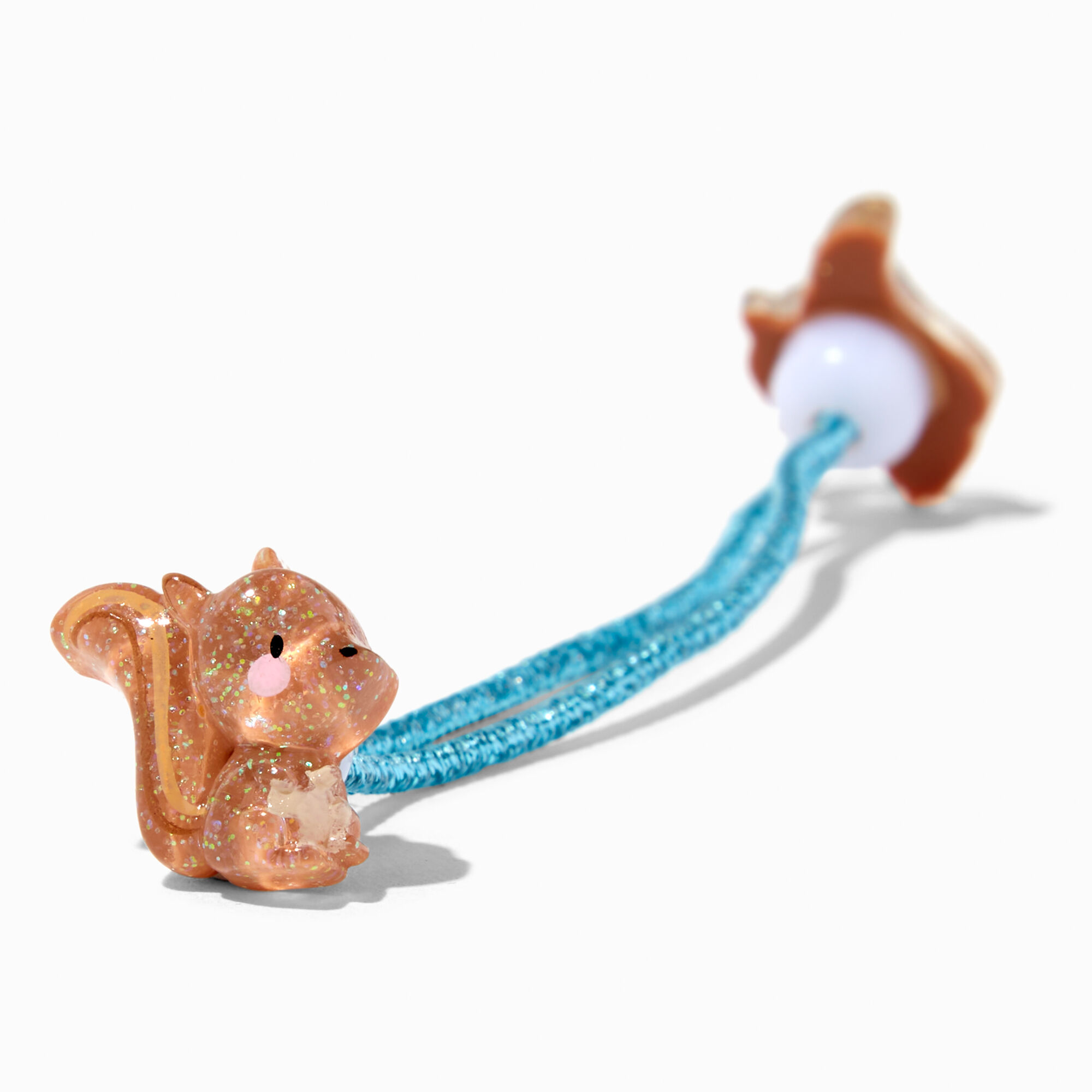 Élastiques animaux de la forêt Claire's Club - Lot de 4,