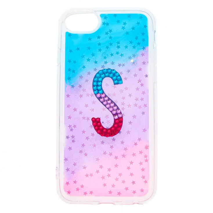 Coque de portable &eacute;toile Initiale S d&eacute;grad&eacute; - Compatible avec iPhone 6/7/8,