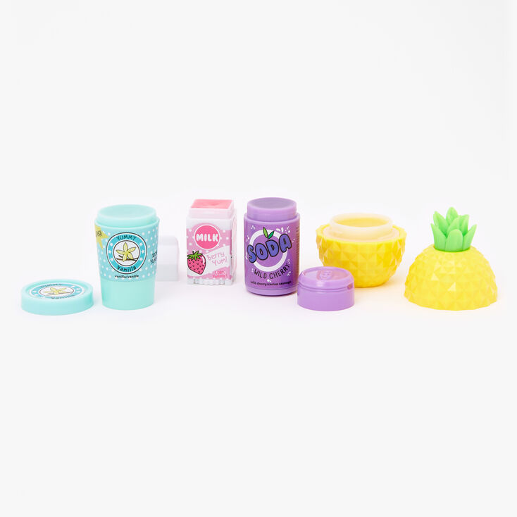 Pink Shopping Cart Lip Balm Set - 4 Pack,