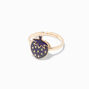 Gold-tone Strawberry Mood Ring,