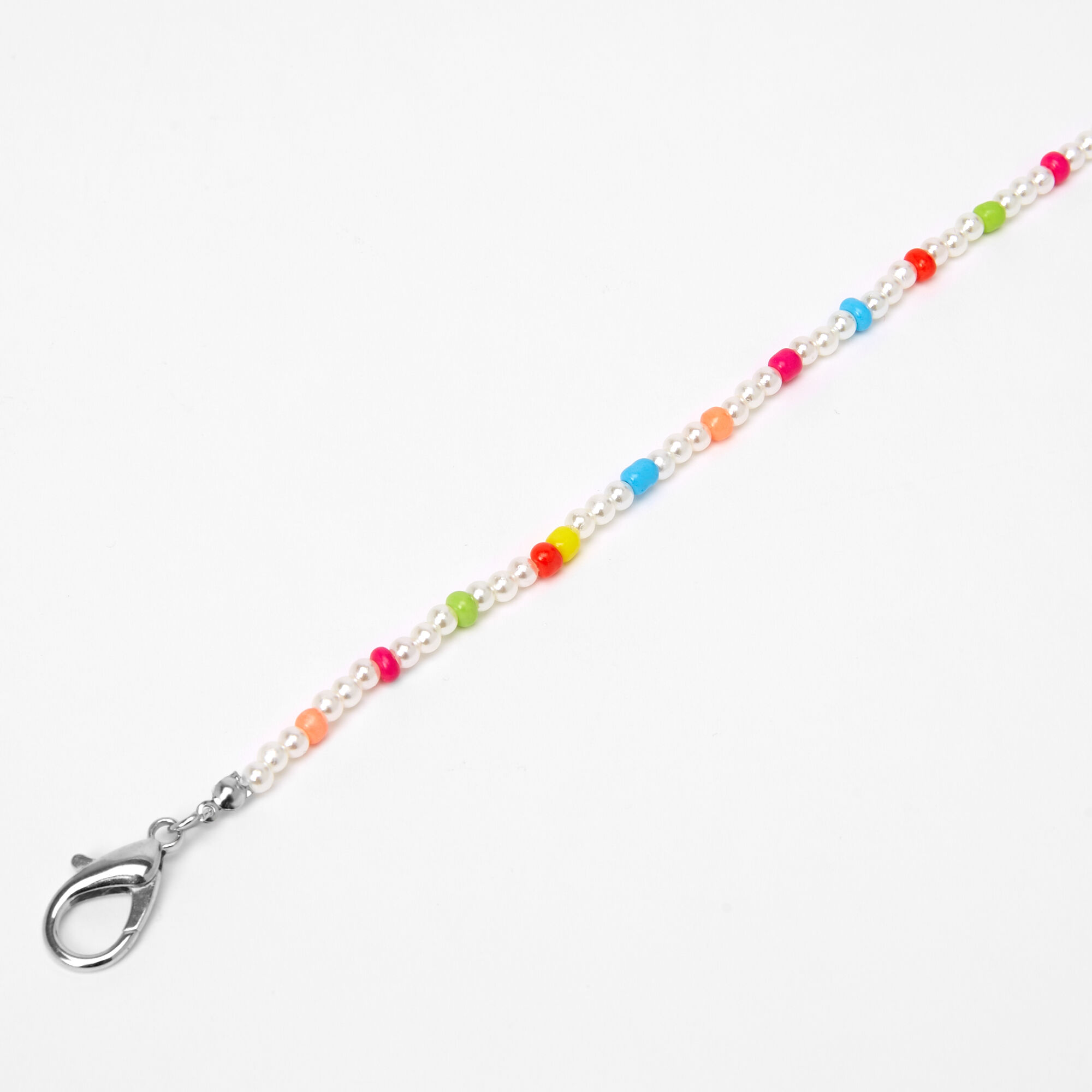 Pearl Beaded Face Mask Lanyard,