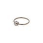 Silver-tone Titanium 20G Crystal Cartilage Hoop Earring,