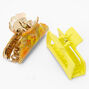Yellow Daisy Hair Claws - 2 Pack,
