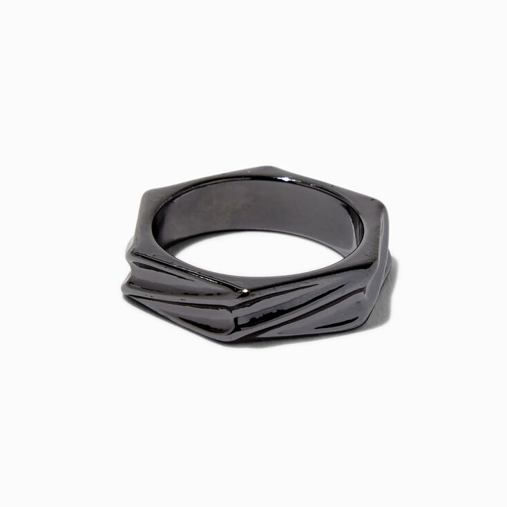Bague boulon industriel couleur h&eacute;matite,