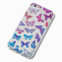 Coque de portable papillons &agrave; paillettes - Compatible avec iPhone&reg; 6/7/8/SE,