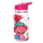 Trolls World Tour Poppy Glitter Water Bottle &ndash; Pink,