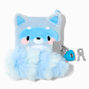 Mini journal &agrave; cadenas en peluche raton laveur bleu Claire&#39;s&nbsp;Club,